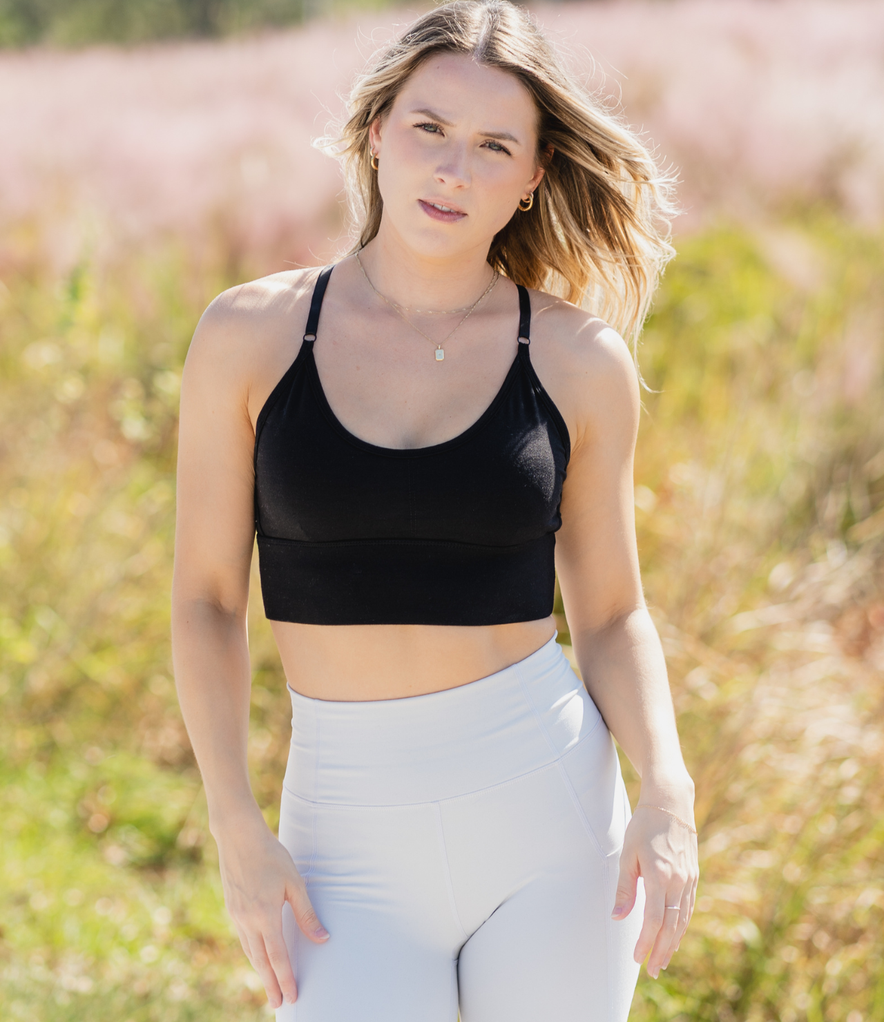 Lifestyle Sports Bra With TENCEL - Black