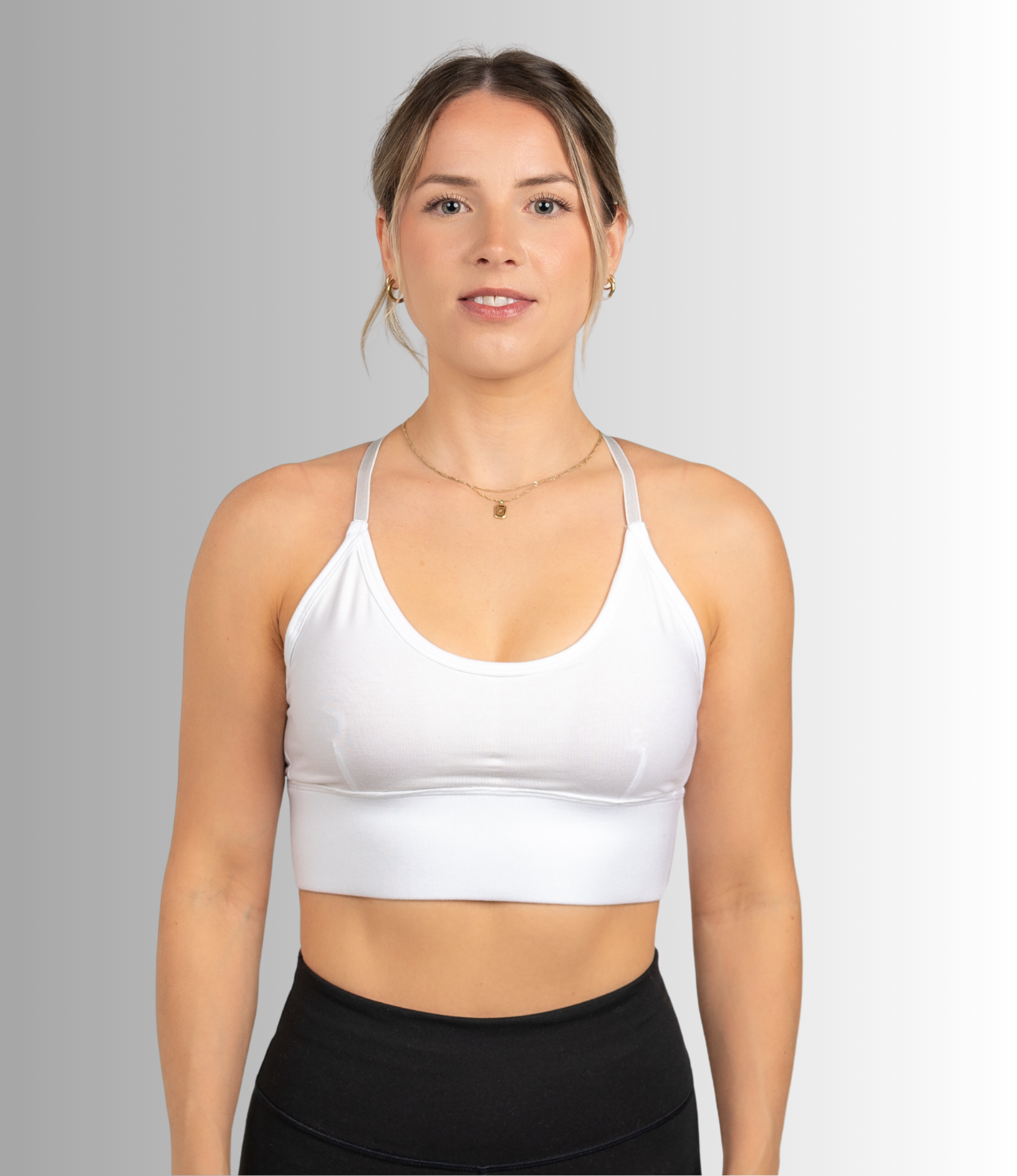 Lifestyle Sports Bra With TENCEL - White