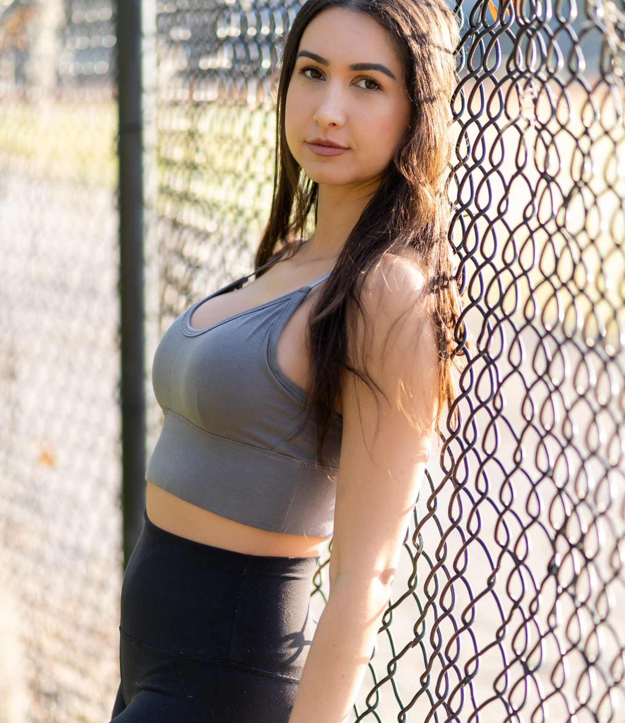 Lifestyle Sports Bra With TENCEL - Graphite Grey