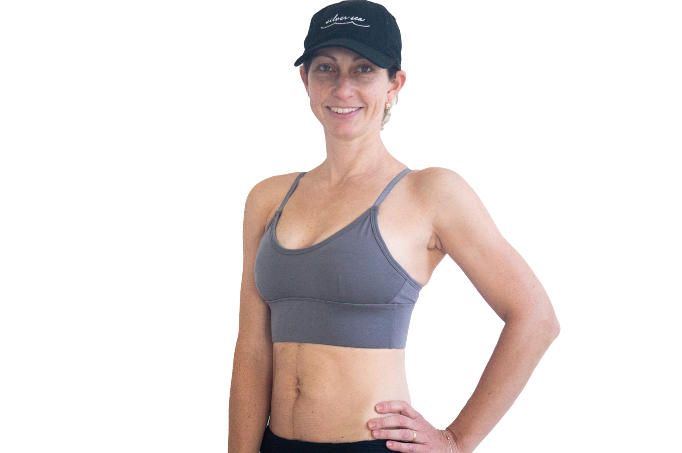 Silver Sea Lifestyle Sports Bra With TENCEL