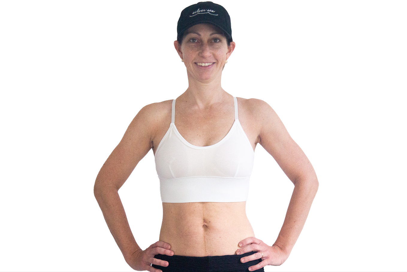 Silver Sea Lifestyle Sports Bra With TENCEL